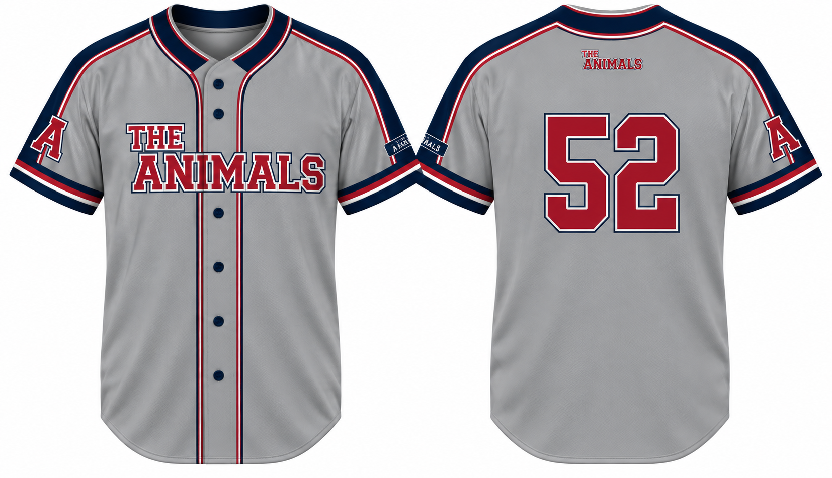 Animals Alternate Jersey, Flatback Mesh
