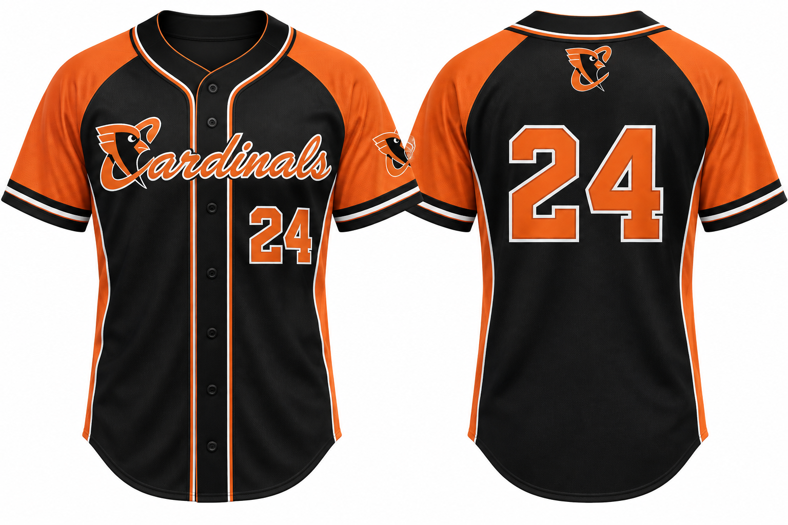 Cardinals Oss Alternate Jersey, Flatback Mesh