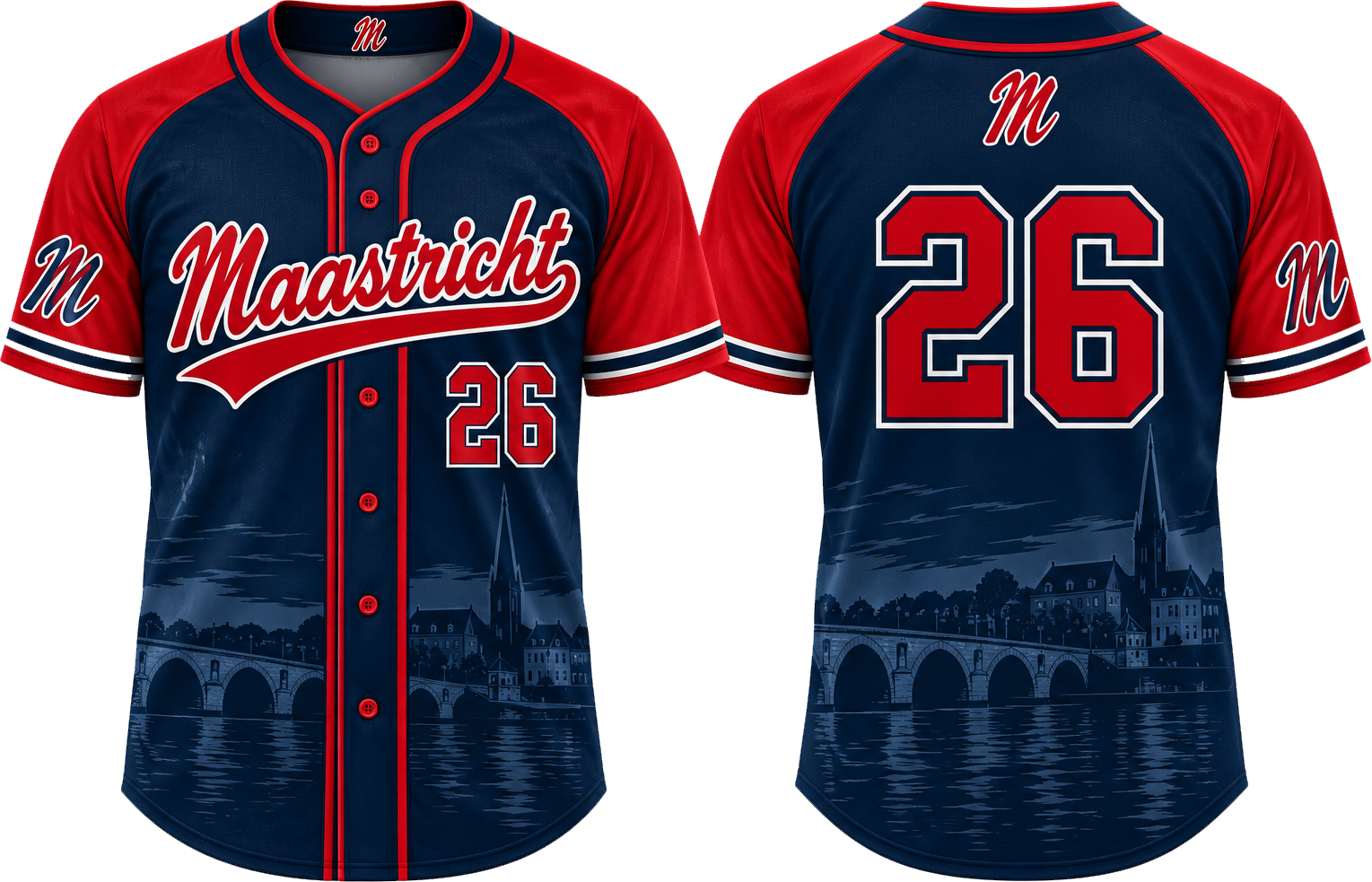Maastricht Alternate Jersey, Flatback Mesh