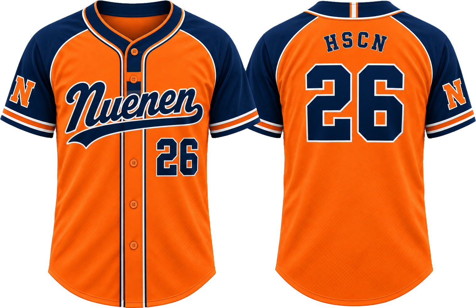Nuenen Alternate Jersey, Flatback Mesh