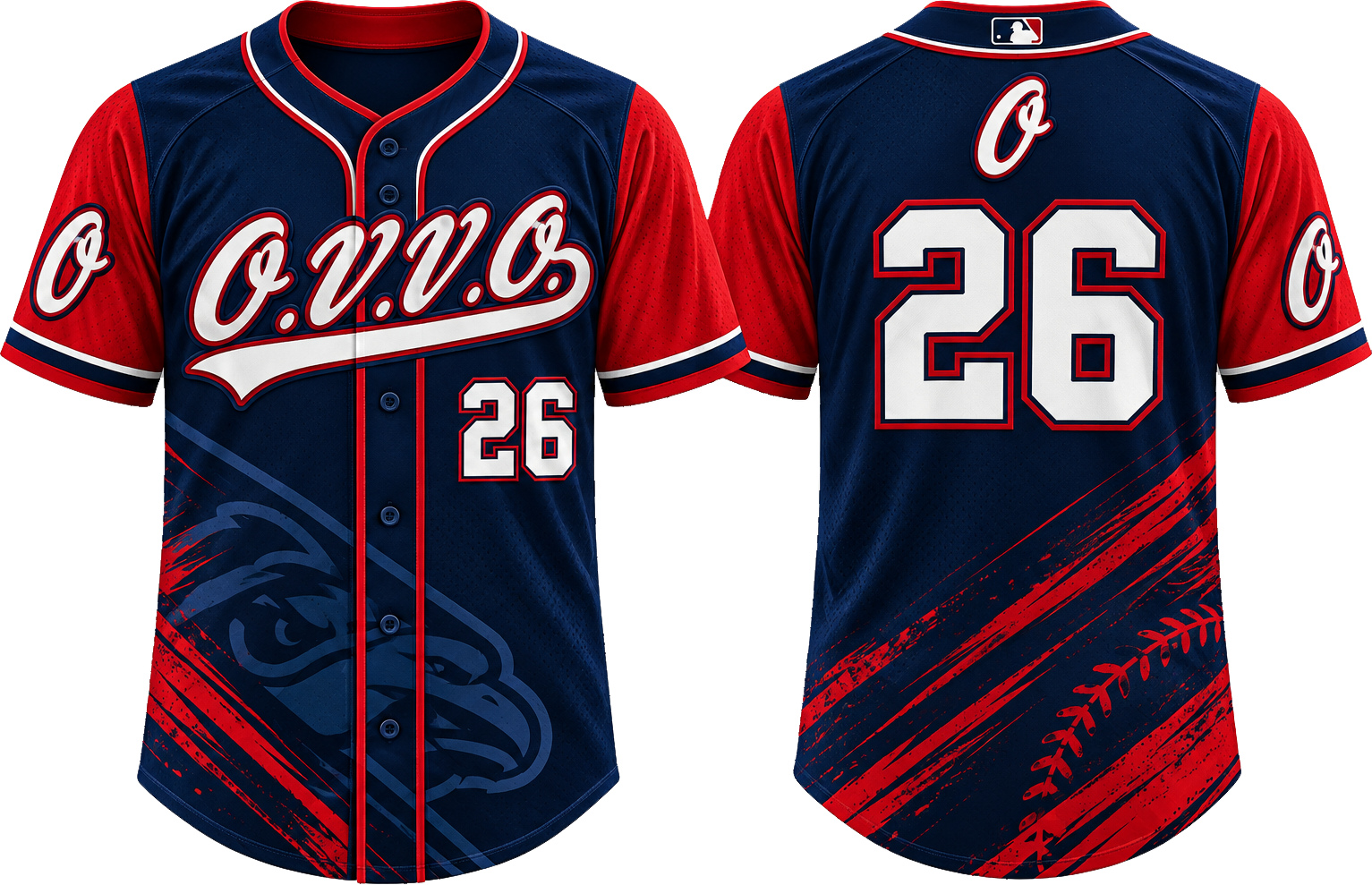 OVVO Alternate Jersey, Flatback Mesh