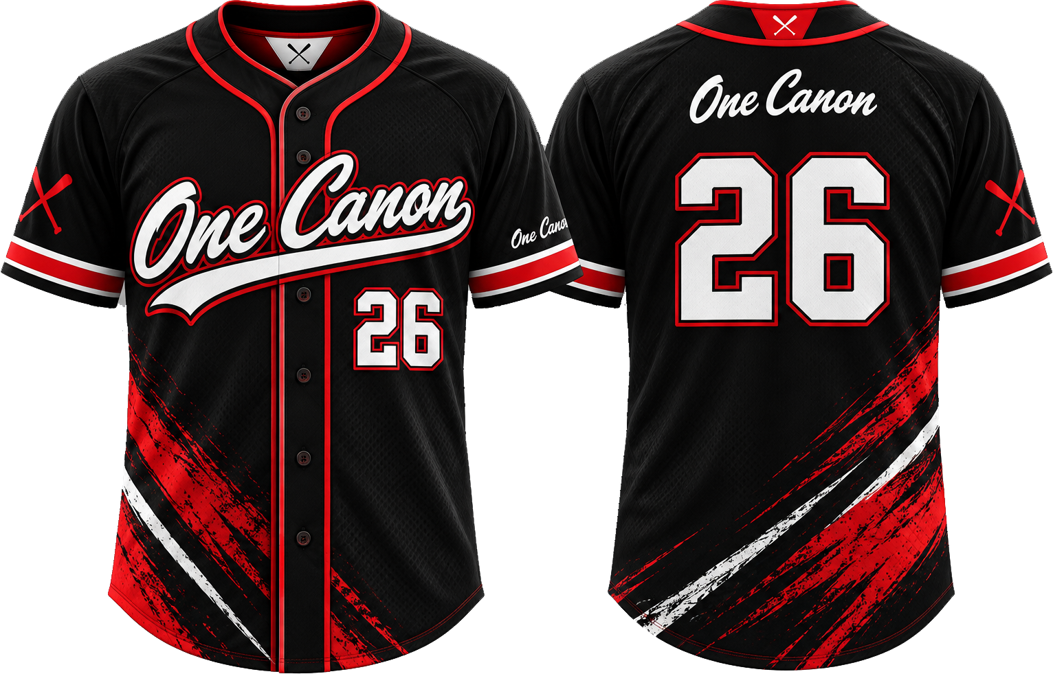 One Canon Alternate Jersey, Flatback Mesh