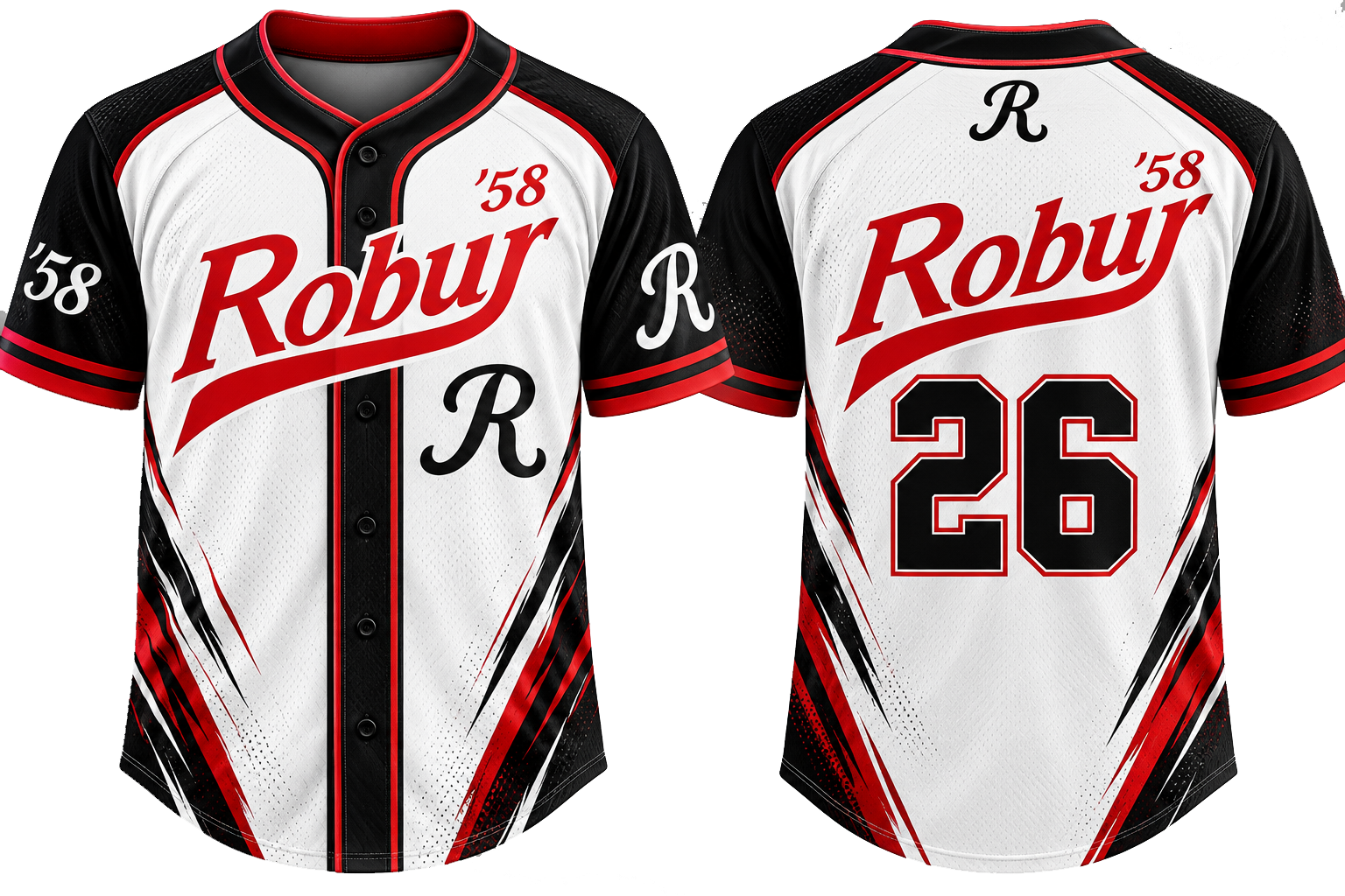 Robur'58 Alternate Jersey, Flatback Mesh