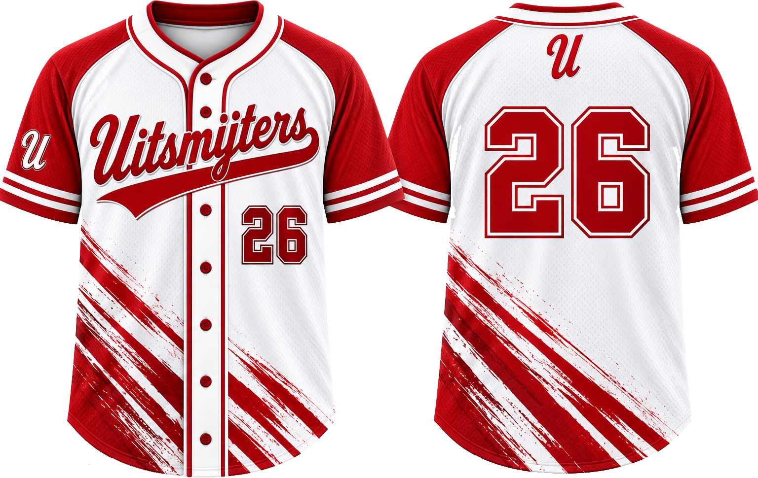 Uitsmijters Alternate Jersey, Flatback Mesh