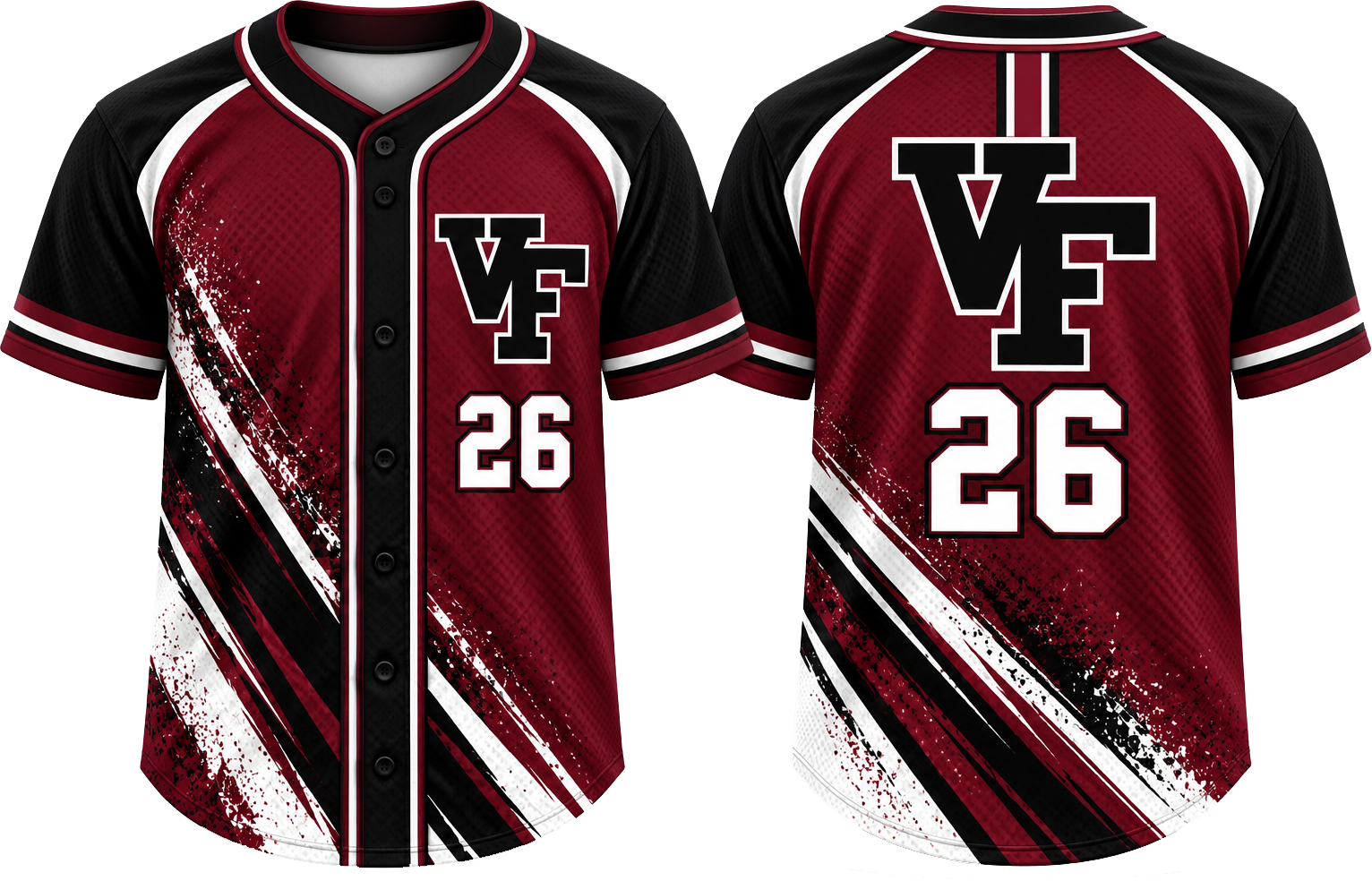 Vennep Flyers Alternate Jersey, Flatback Mesh