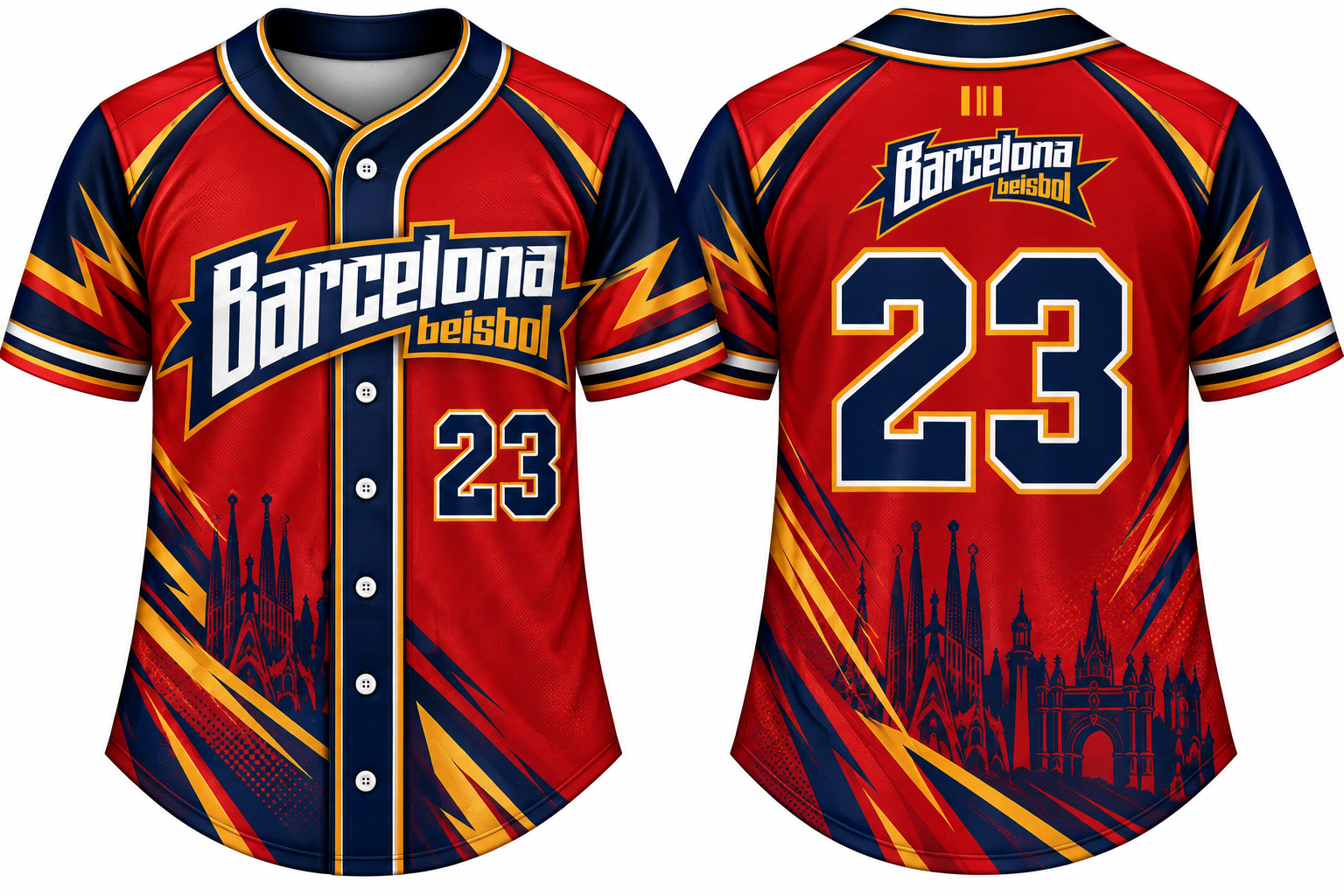Barcelona Alternate Jersey, Flatback Mesh