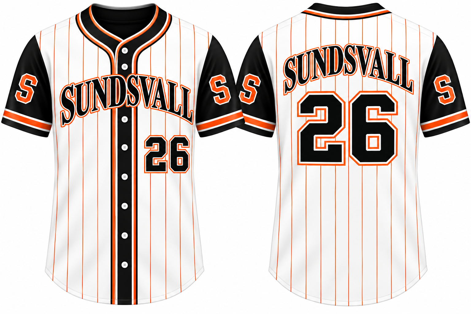 Sundsvall Alternate Jersey, Flatback Mesh
