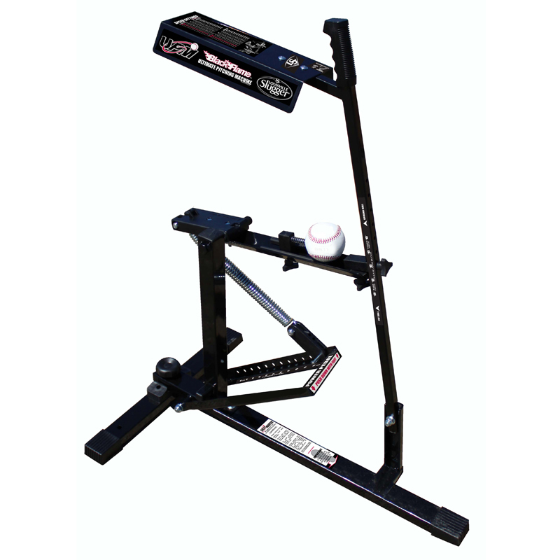 Louisville Slugger Schwarz Flamme Pitching Maschine
