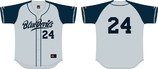 Blue Devils Shirt, Grijs: Flatback Mesh