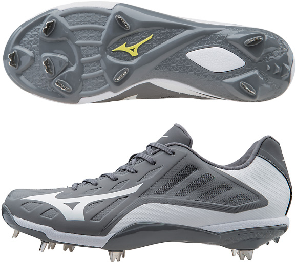 Mizuno Heist IQ Low, Gris/blanco