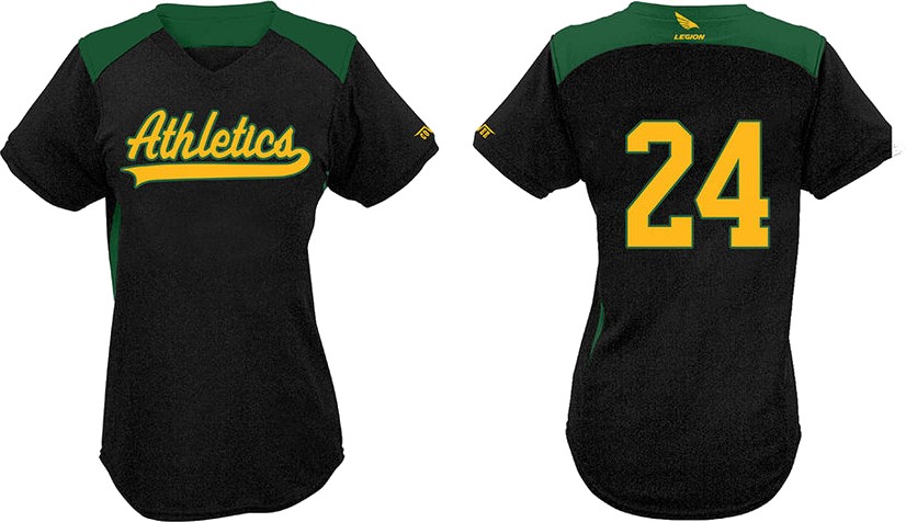 Maglia Softball Mons Athletics: Maglia Flatback