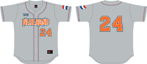 Jersey Netherlands, Athens Olympics, grey