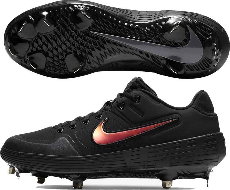 Nike Alpha Huarache Elite 2 Low: Black/Black