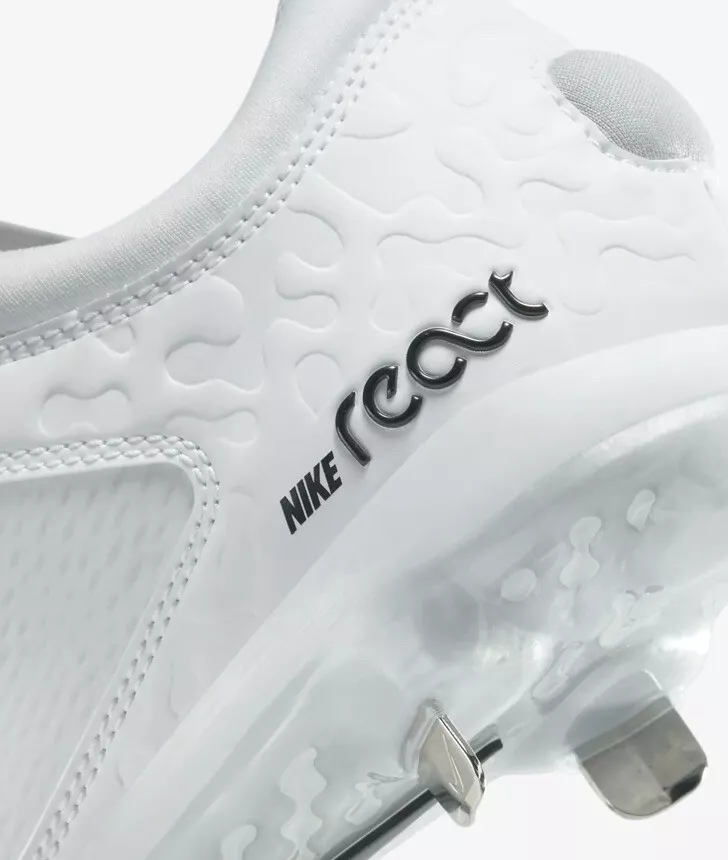 Nike Hyperdiamond 4 Elite Metal, Donne: Bianco/Nero