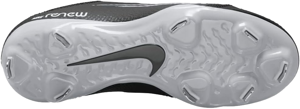 Nike Hyperdiamond Pro 4 Metaal, Dames: Zwart/Wit