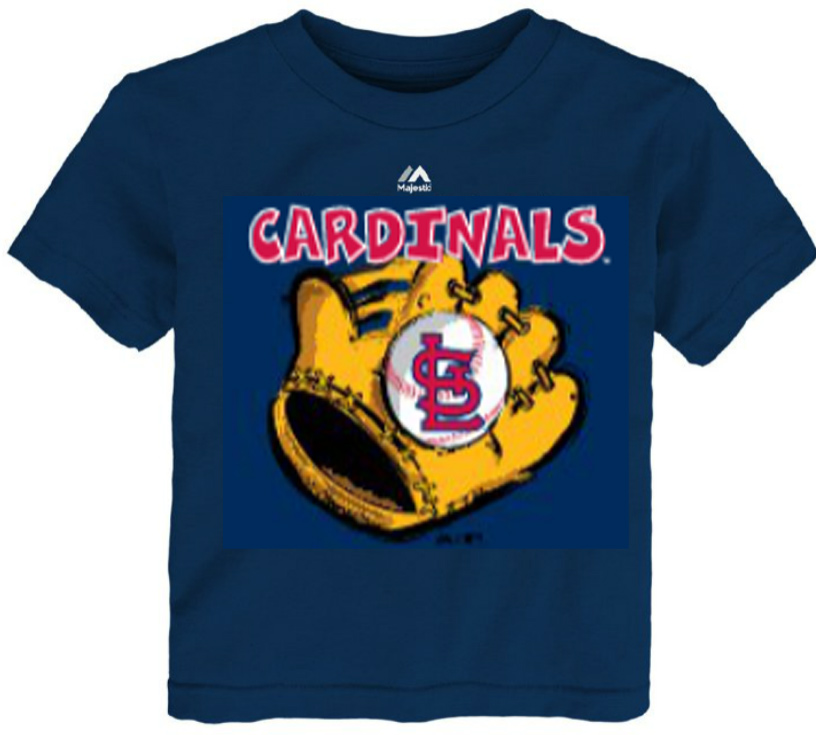 Baseball Mitt T-Shirt: Cardinals