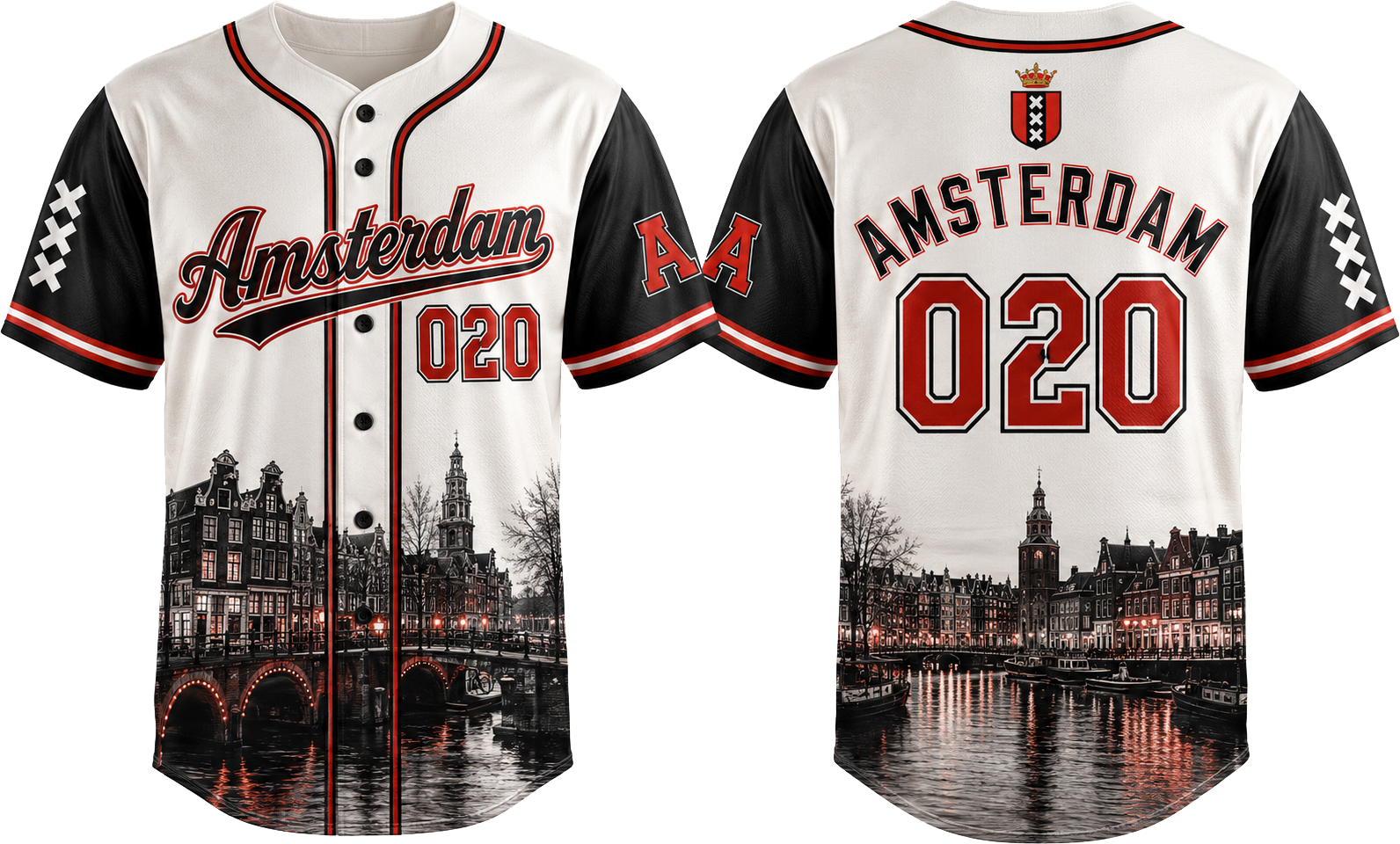 Party Jersey Mesh: Amsterdam
