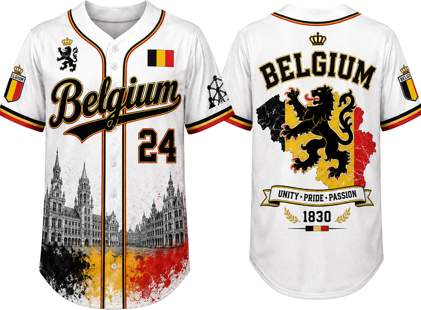 Party Jersey Mesh: Belgie