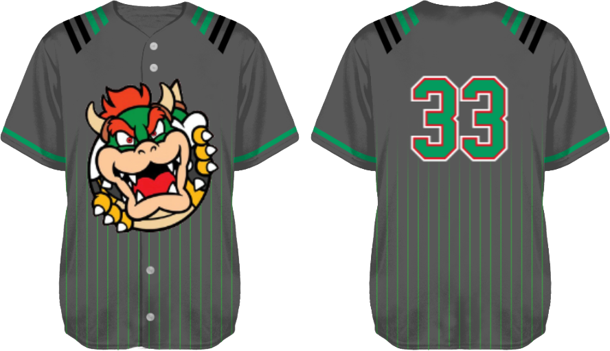 Party Jersey Mesh: Bowser