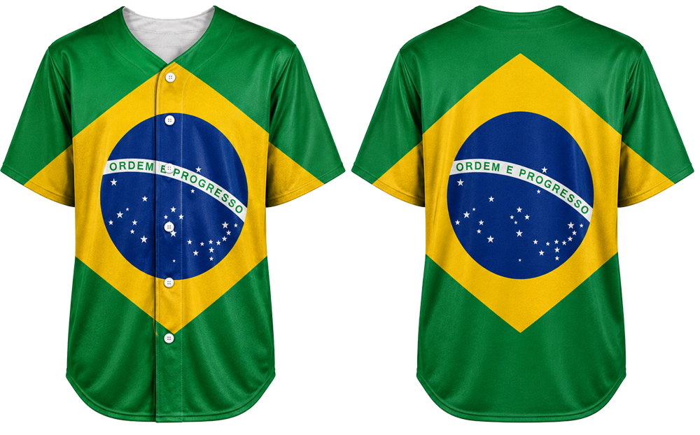 Party Jersey Mesh: Brazil