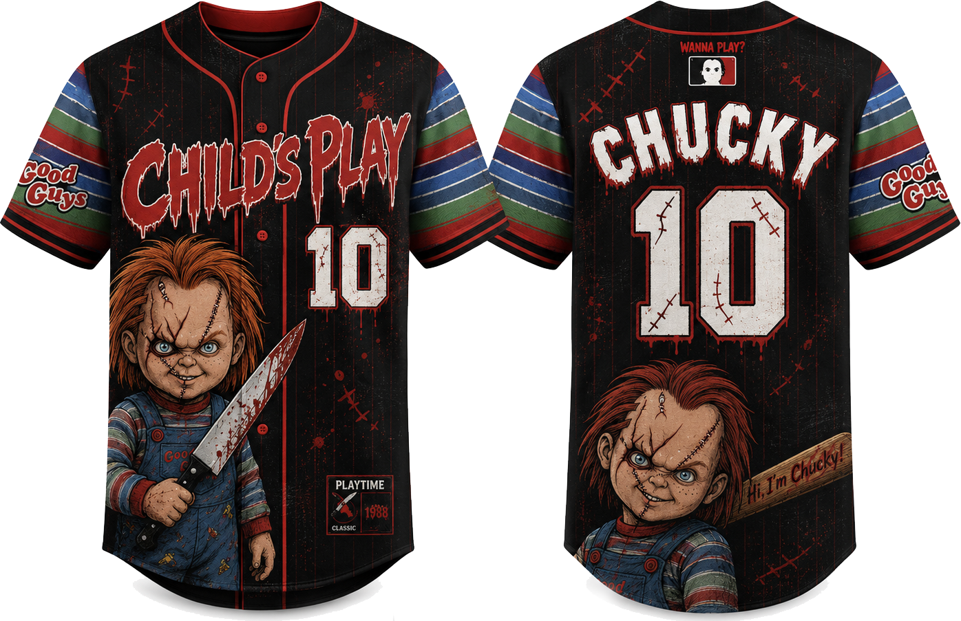 Party Jersey Mesh: Chuckie2