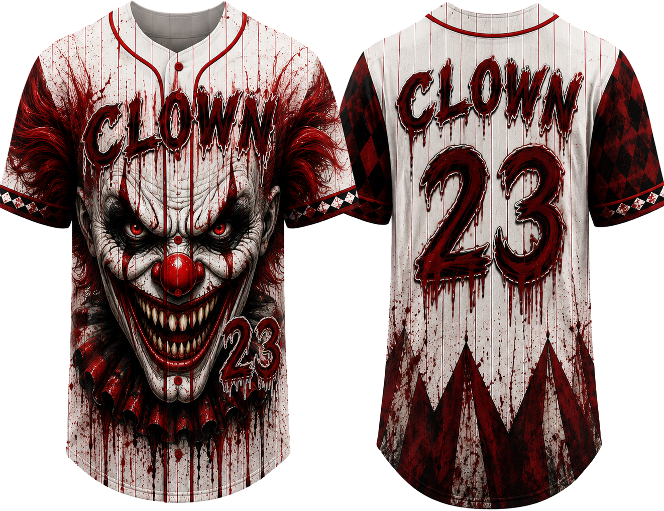 Party Jersey Mesh: Clown2