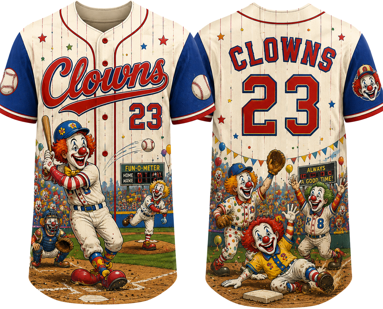 Party Jersey Mesh: