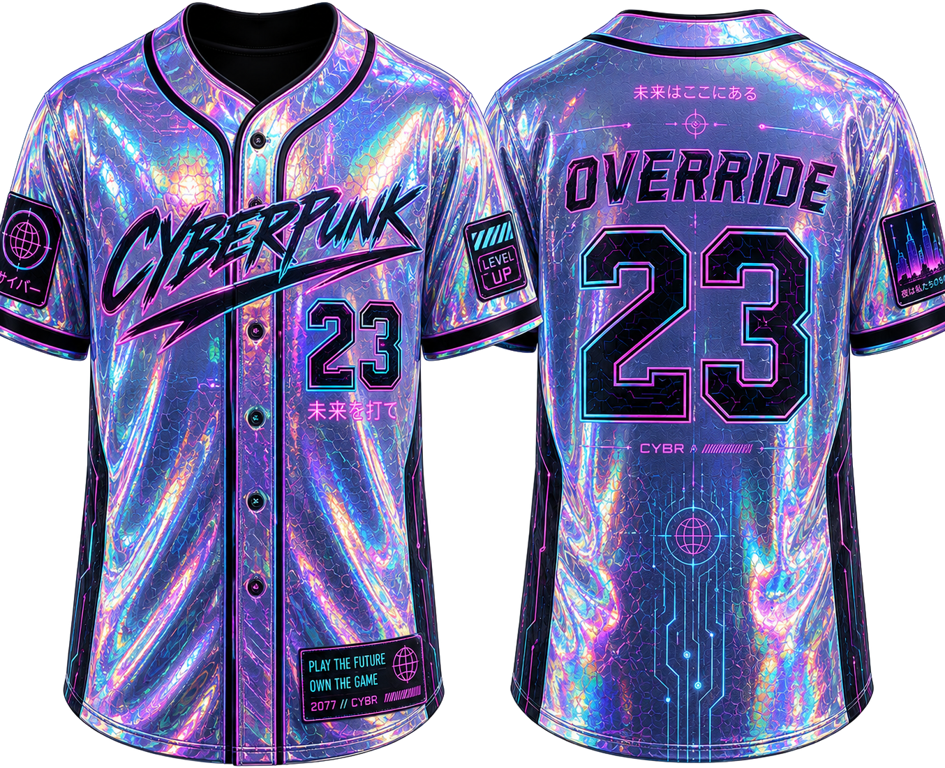 Party Jersey Mesh: