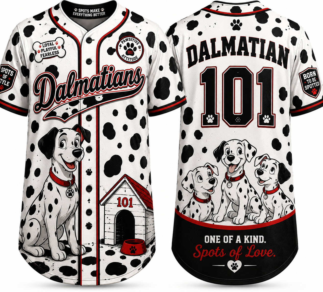 Party Jersey Mesh:
