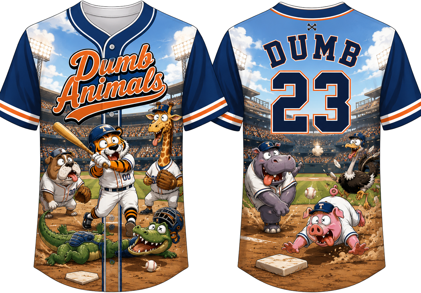 Party Jersey Mesh: