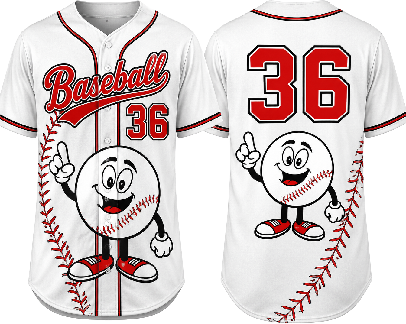 Party Jersey Mesh: