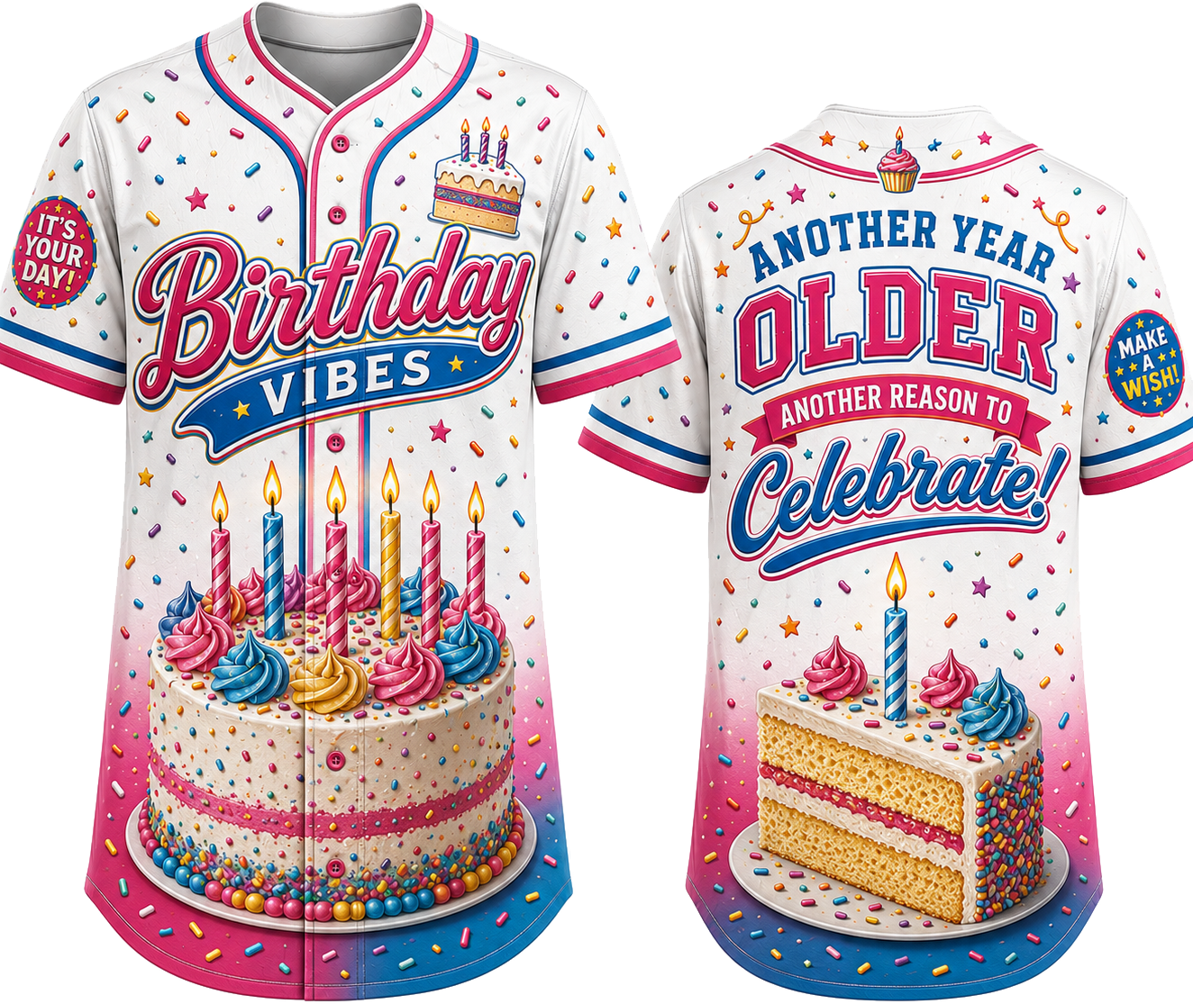 Party Jersey Mesh: