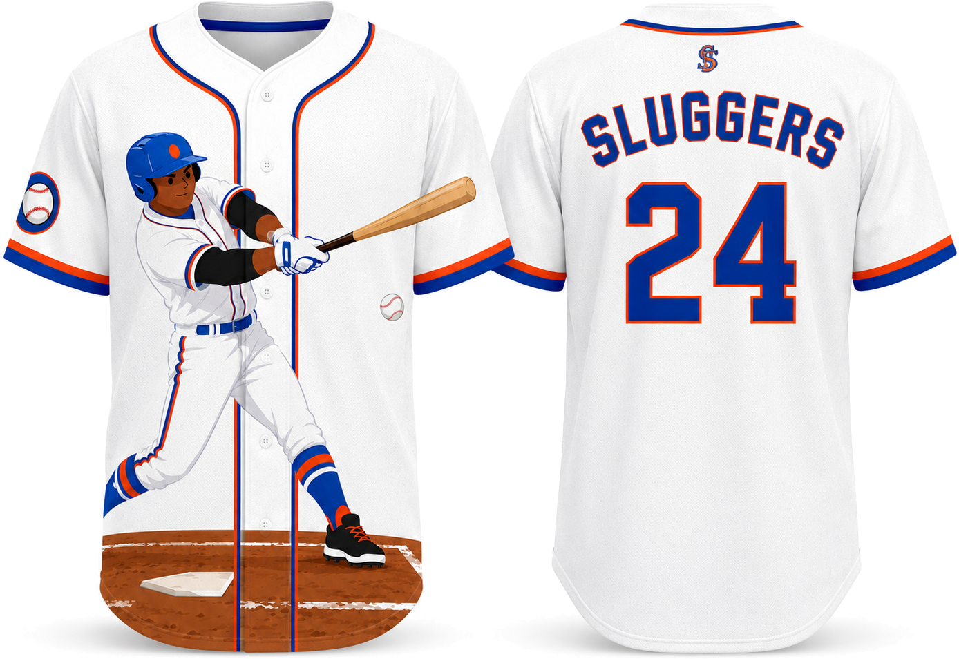 Party Jersey Mesh: