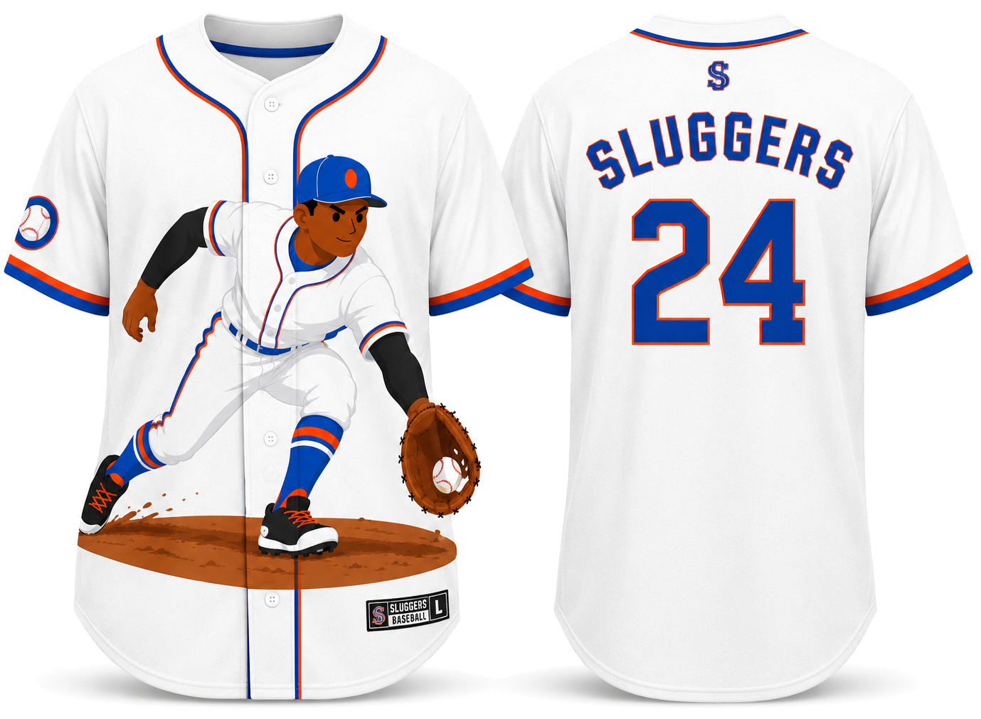 Party Jersey Mesh:
