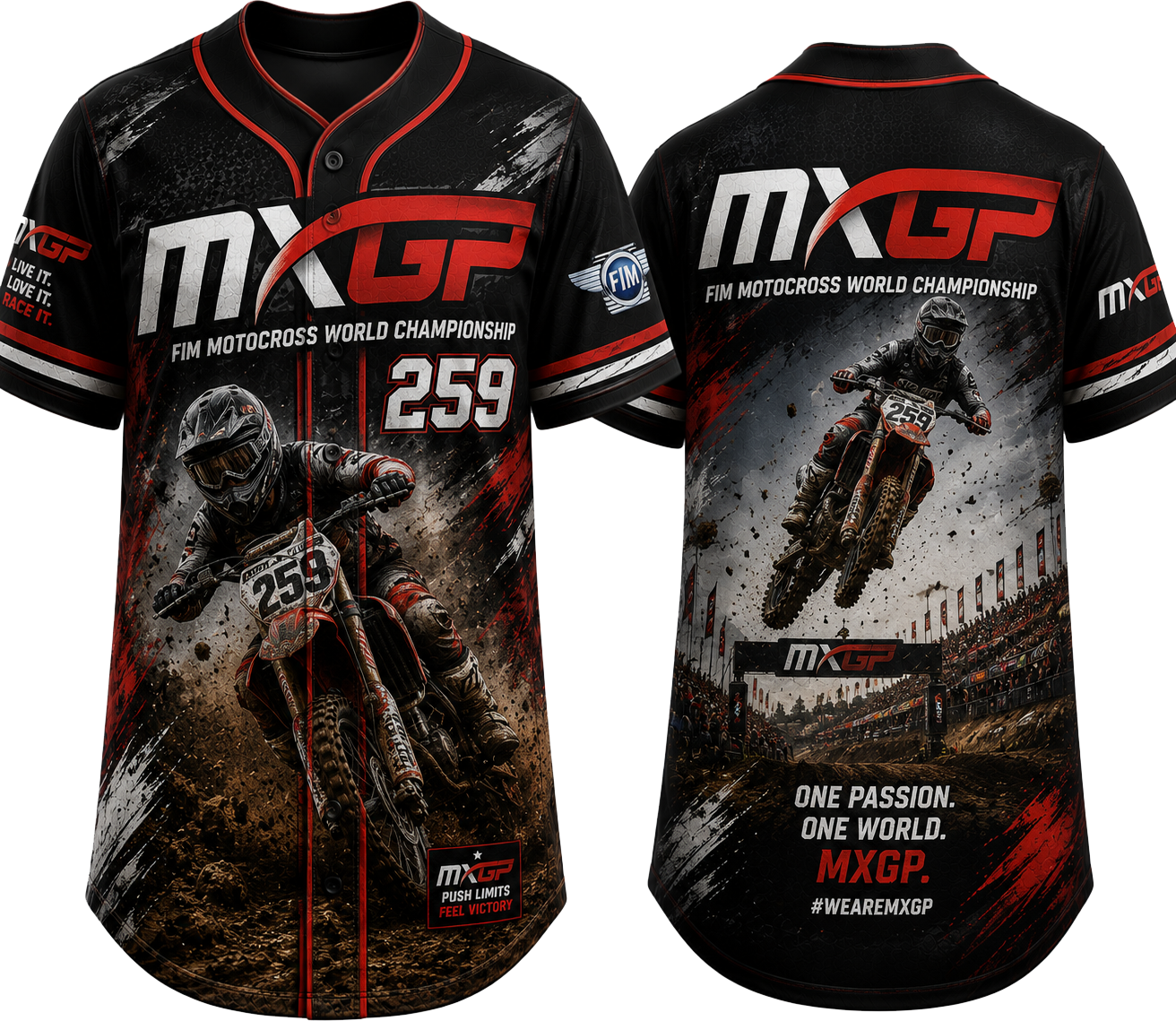 Party Jersey Mesh: