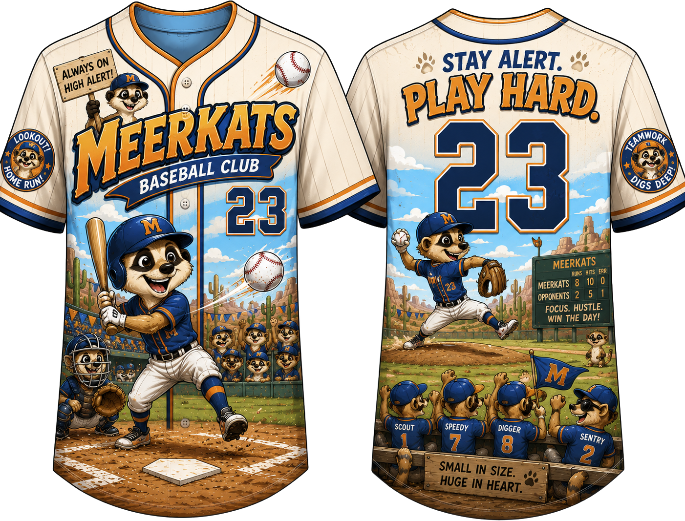 Party Jersey Mesh: