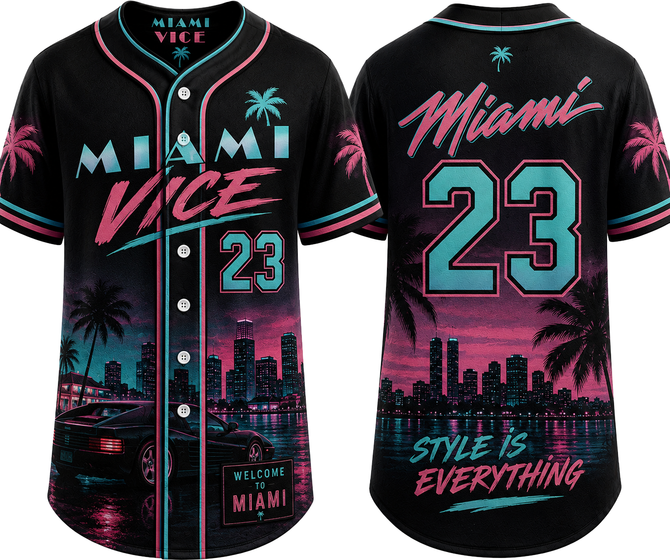 Party Jersey Mesh: