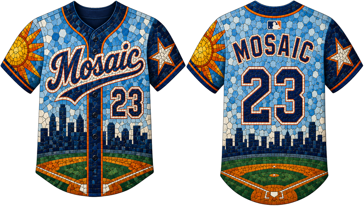 Party Jersey Mesh: