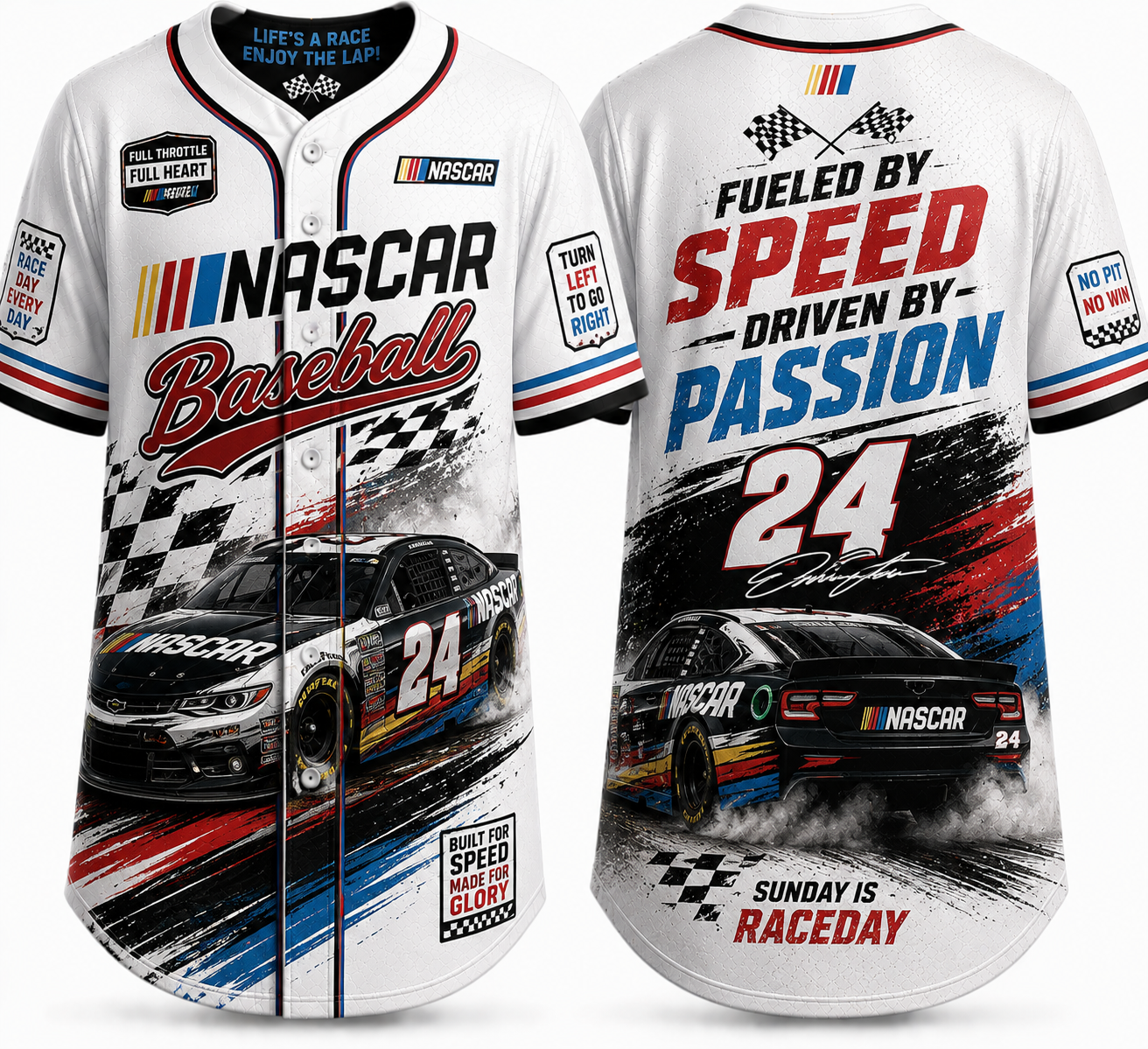 Party Jersey Mesh: