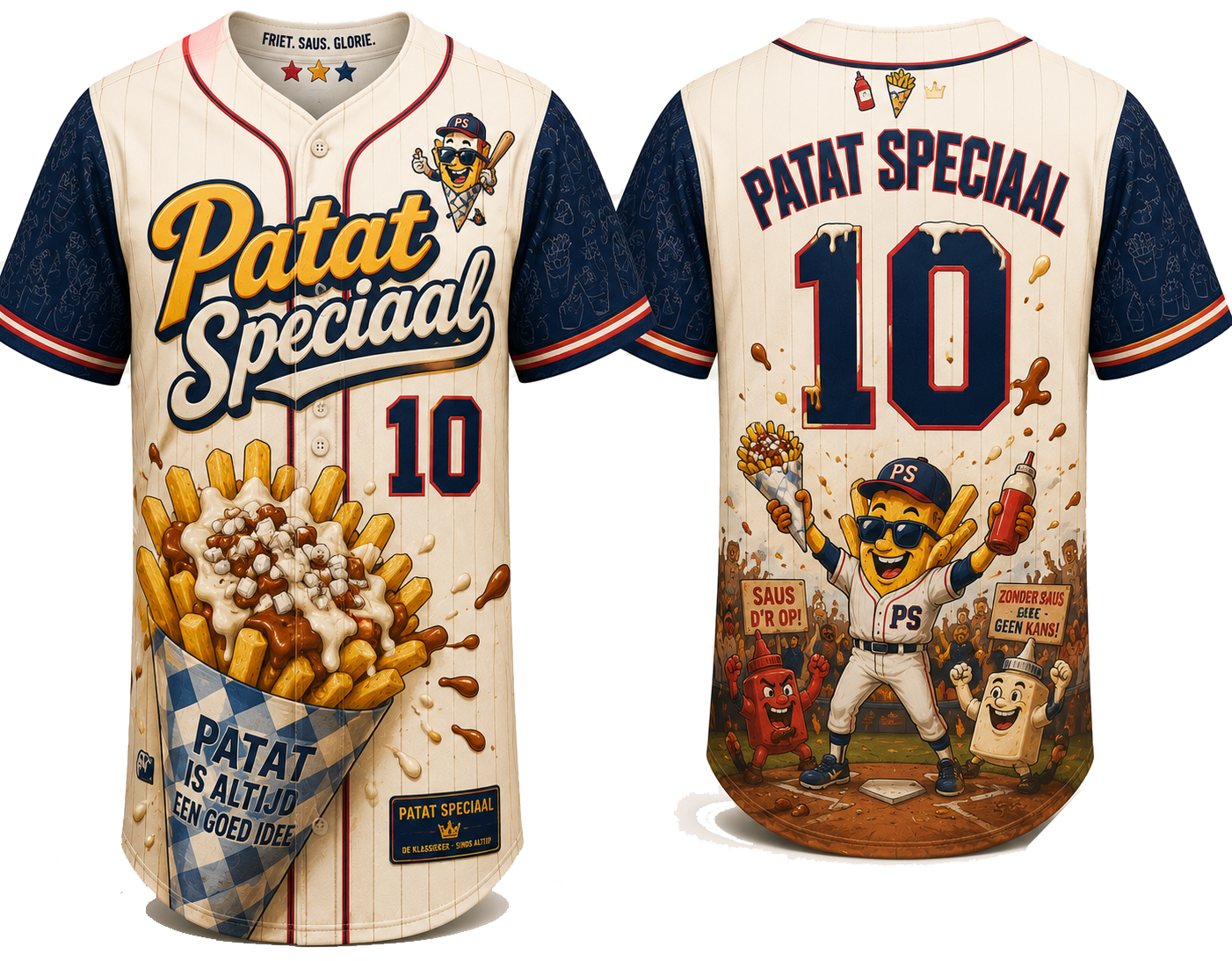 Party Jersey Mesh: