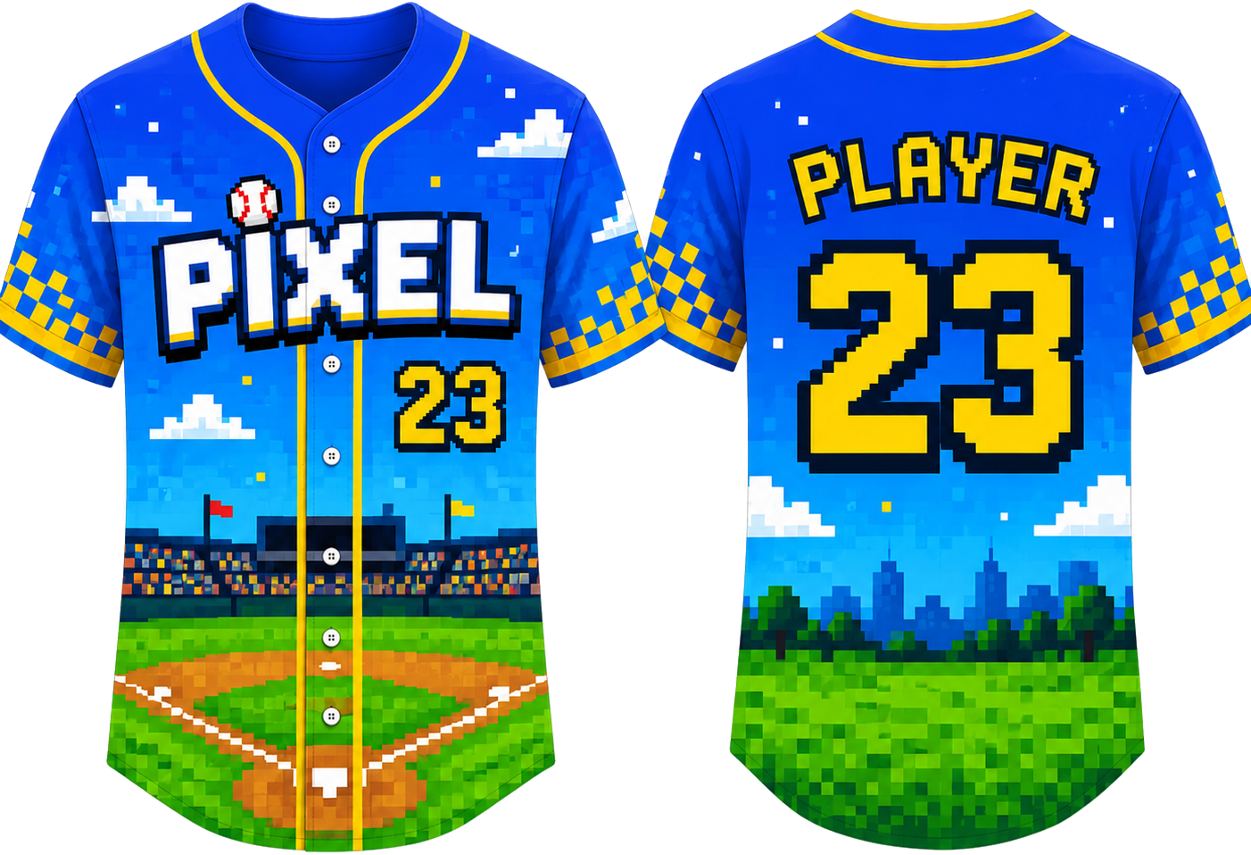 Party Jersey Mesh: