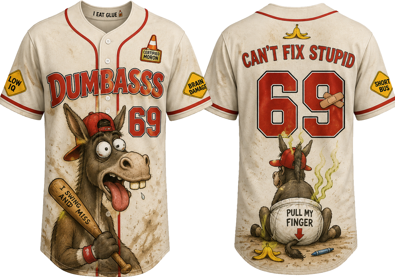 Party Jersey Mesh: