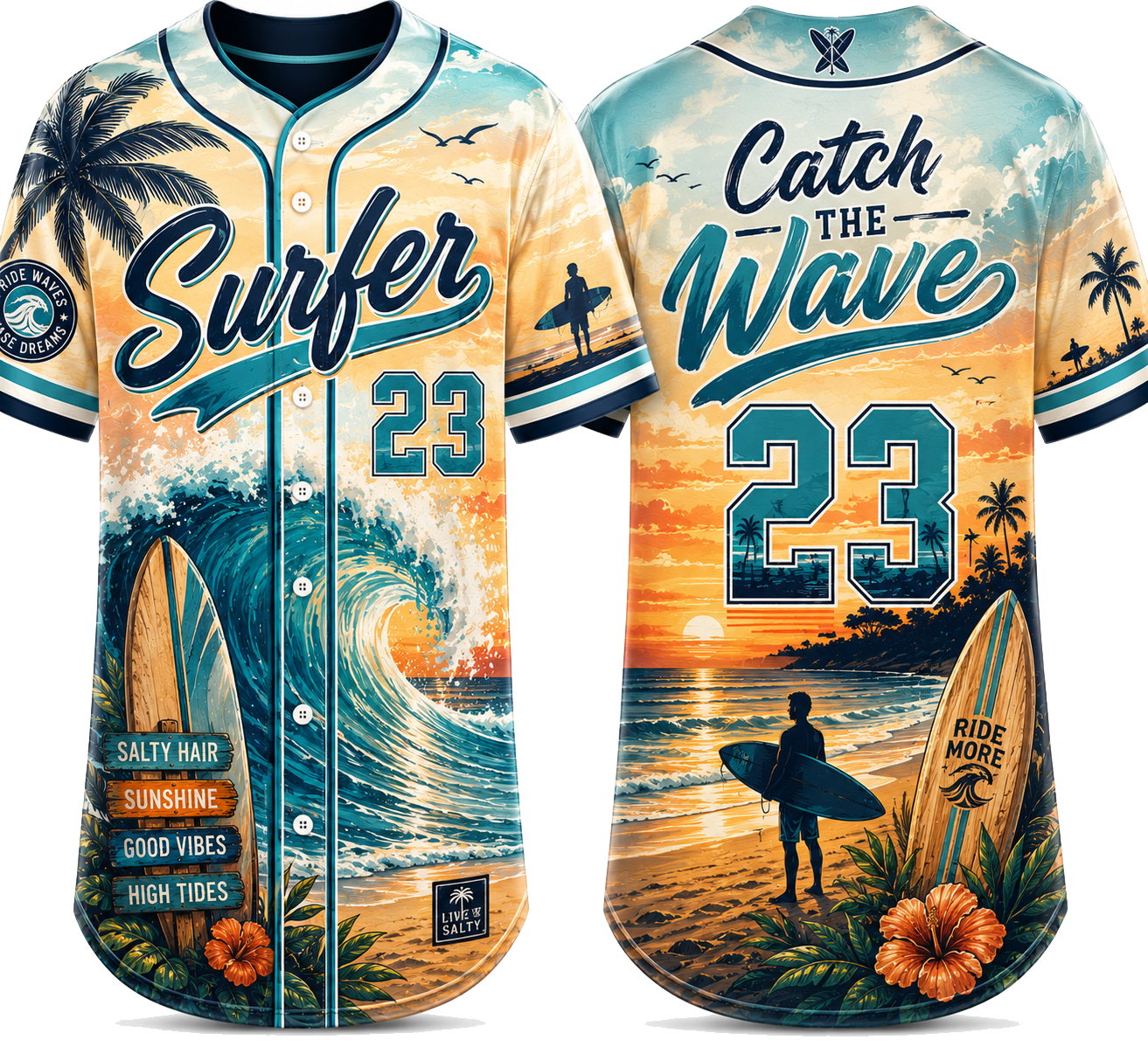 Party Jersey Mesh: