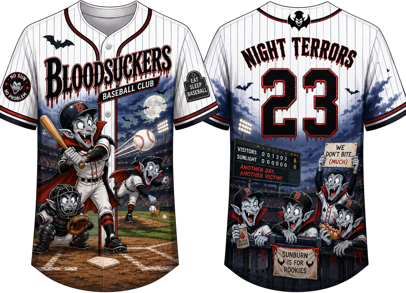 Party Jersey Mesh: