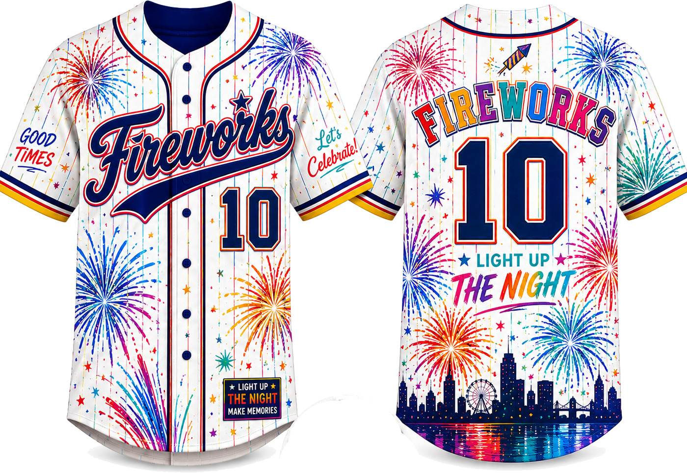 Party Jersey Mesh: