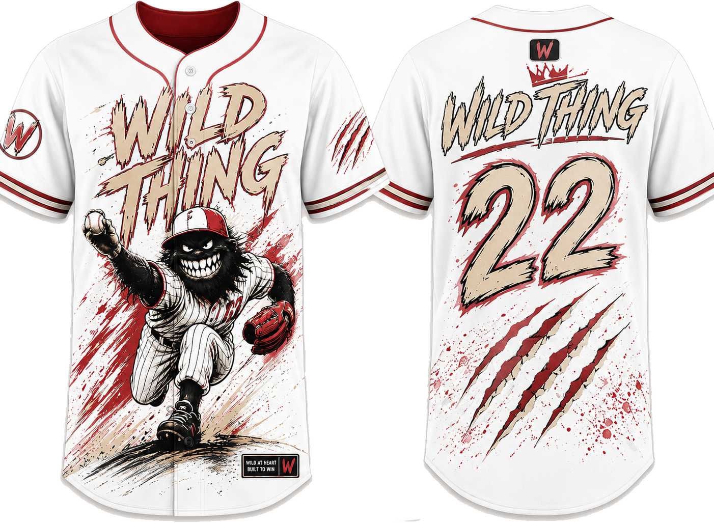 Party Jersey Mesh: