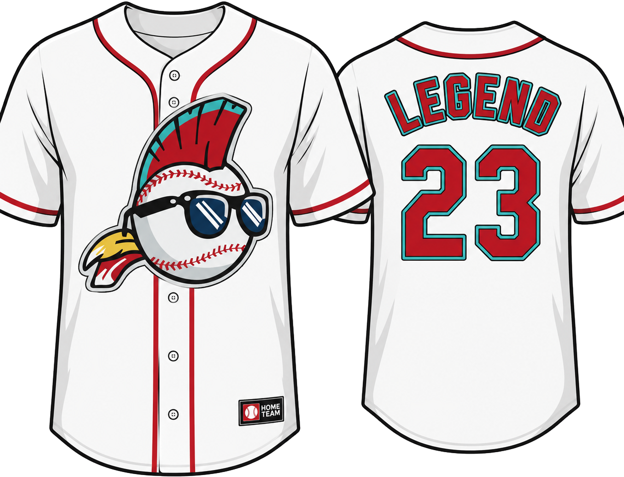 Party Jersey Mesh: