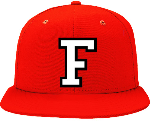 Cappello Falcons: Rosso
