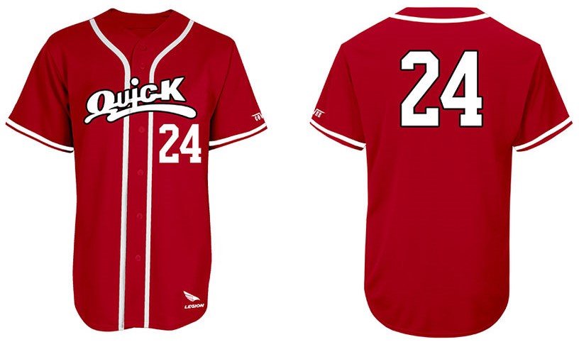 Quick Amersfoort Shirt: Rood