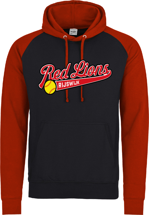 Sudadera con capucha en contraste Red Lions